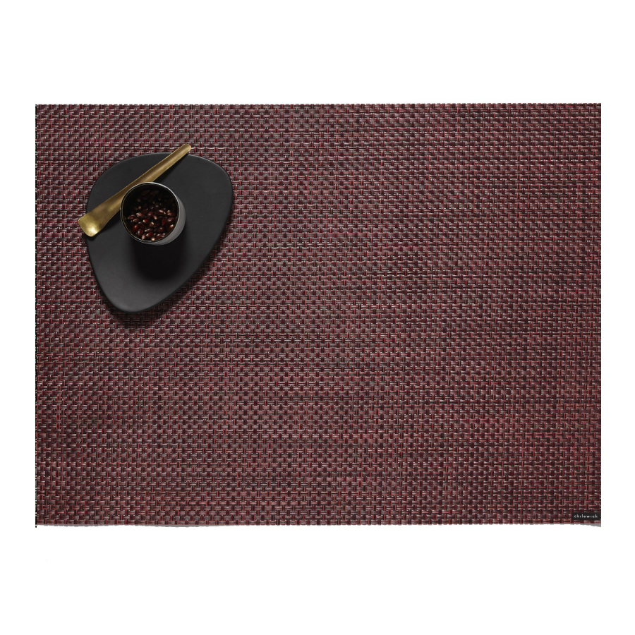 Салфетка виниловая Plum, жаккардовое плетение, 36х48 см Chilewich C100110049 - Вид №2