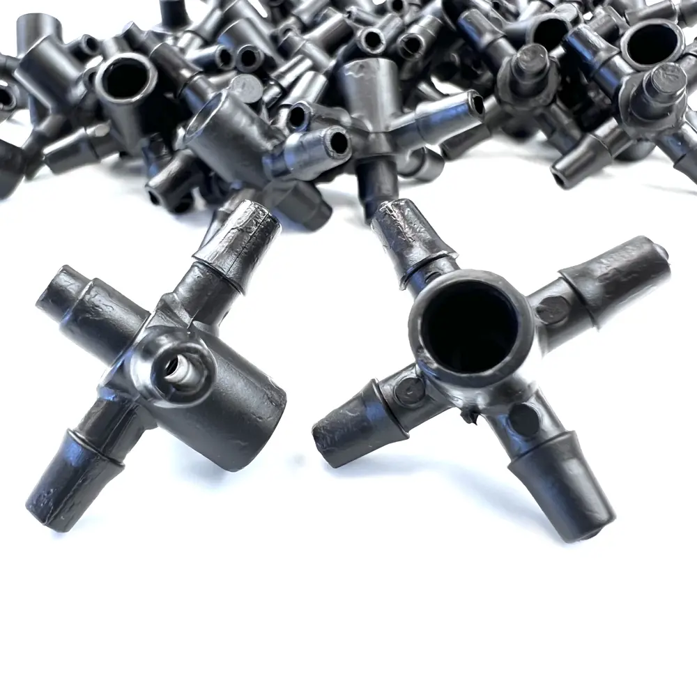 Разветвитель крестовой BOUTTE на 4 выхода для систем капельного полива 87270995 STLM-0956809 - Вид №3