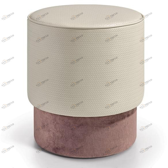 Sicis Круглый пуф из ткани sun-id-1394120