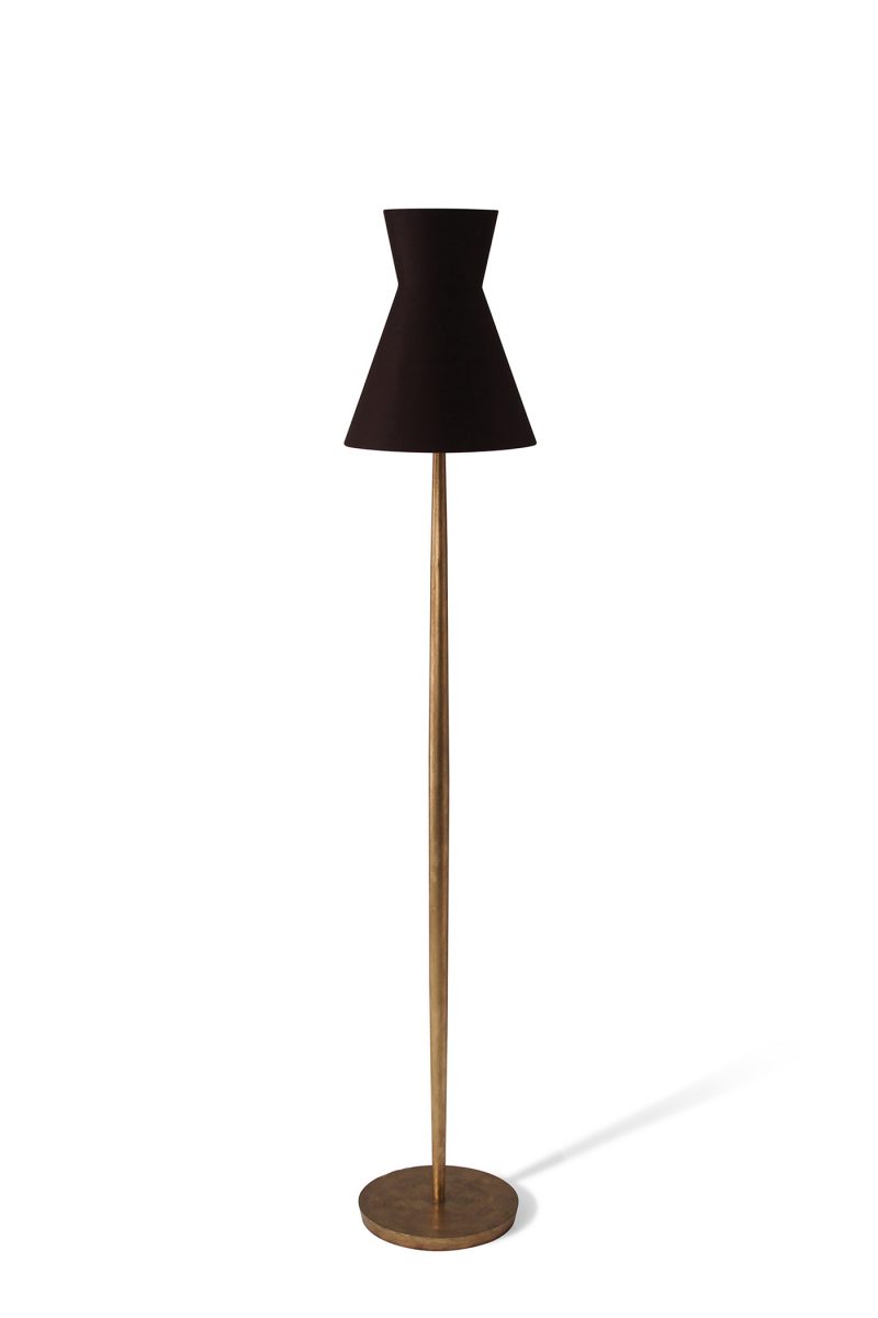 French Brass | WFL07 Торшер H: 185 cm W: 33 cm Porta Romana Santreyd French Brass ~ WFL07