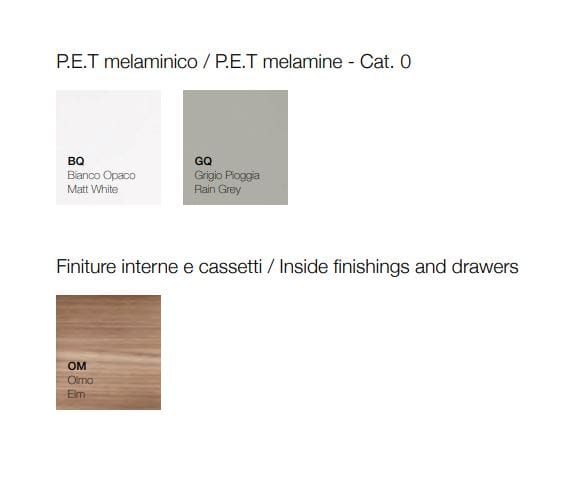 Подвесной умывальник с ящиками Falper 7.0 ARCH-00112692 - Вид №2