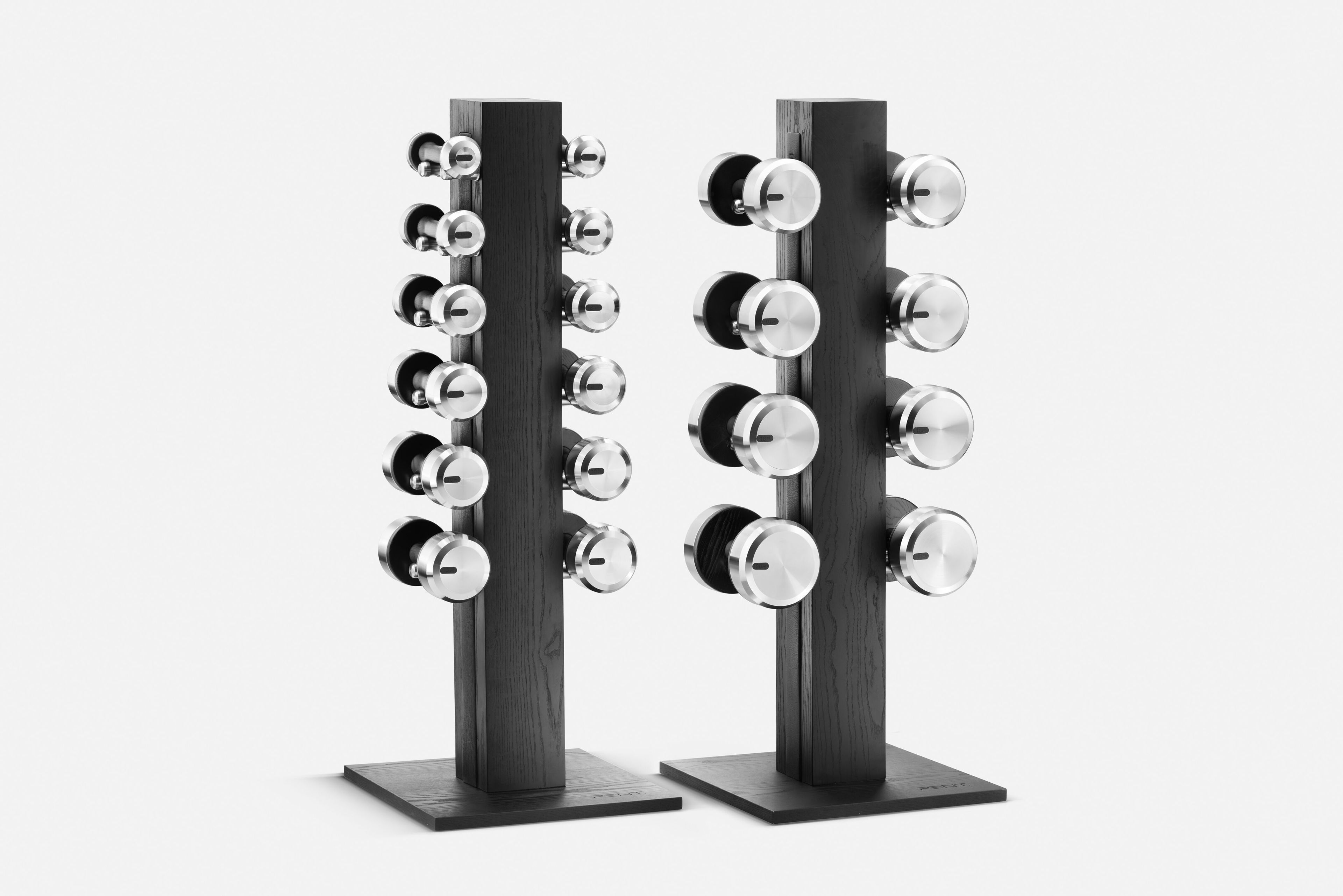 Набор гантелей из нержавеющей стали и дерева PENT Colmia ARCH-00071317 - Вид №2