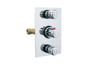 Термостатический смеситель для душа с 3 отверстиями