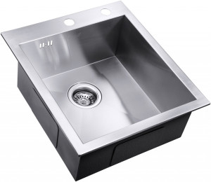 Мойка кухонная ZorG Inox RX 4551 из нержавеющей стали, сталь