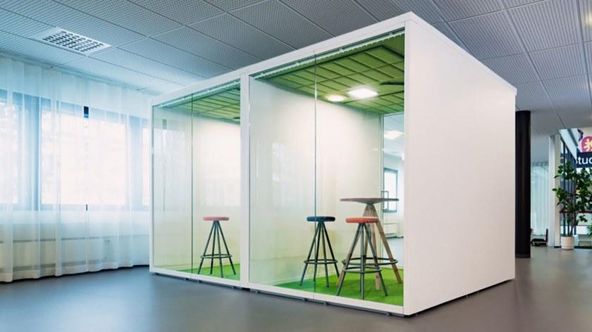 Slalom Акустическая стеновая панель из полиэфирного волокна Ecorange sun-id-1366595 - Вид №2