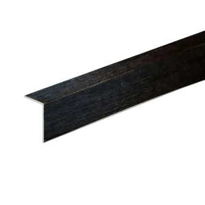 Угол арочный ПВХ 10x20x2700 мм орех темный