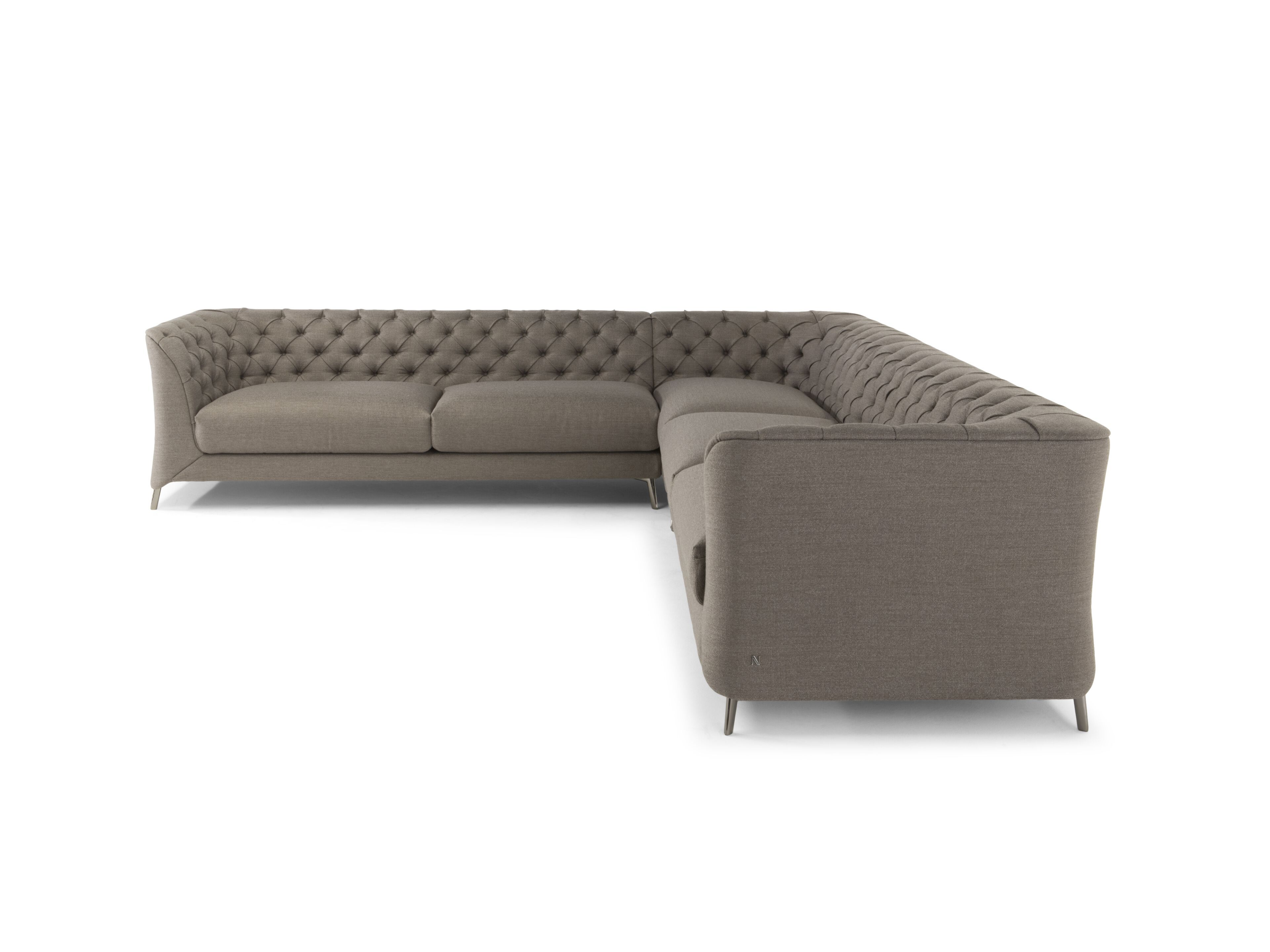 Угловой диван из ткани Natuzzi Italia La scala ARCH-00149415 - Вид №2