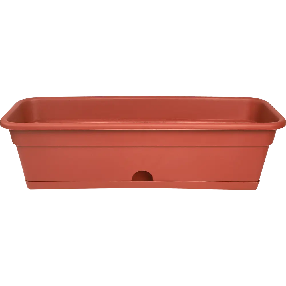 Балконный ящик Santreyd 60 см с системой нижнего полива терракот 85337283 нет STLM-0061796