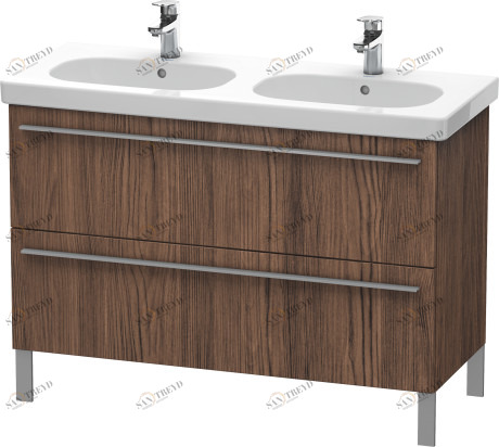 XL651802121 Тумбочка напольная X-Large #XL6518 1150 x 470 мм Орех темный декор Duravit