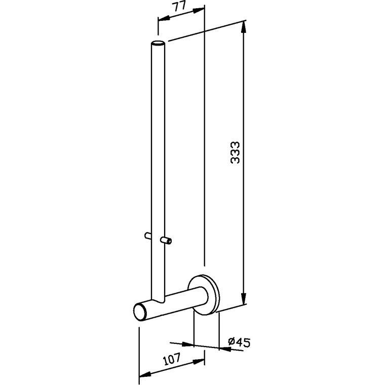 732225 Тройной держатель рулона туалетной бумаги AC225-3 WAGNER_EWAR A-LINE Wagner Ewar  - Вид №1
