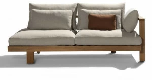 TRIBÙ Садовый диван из модульной ткани Pure sofa