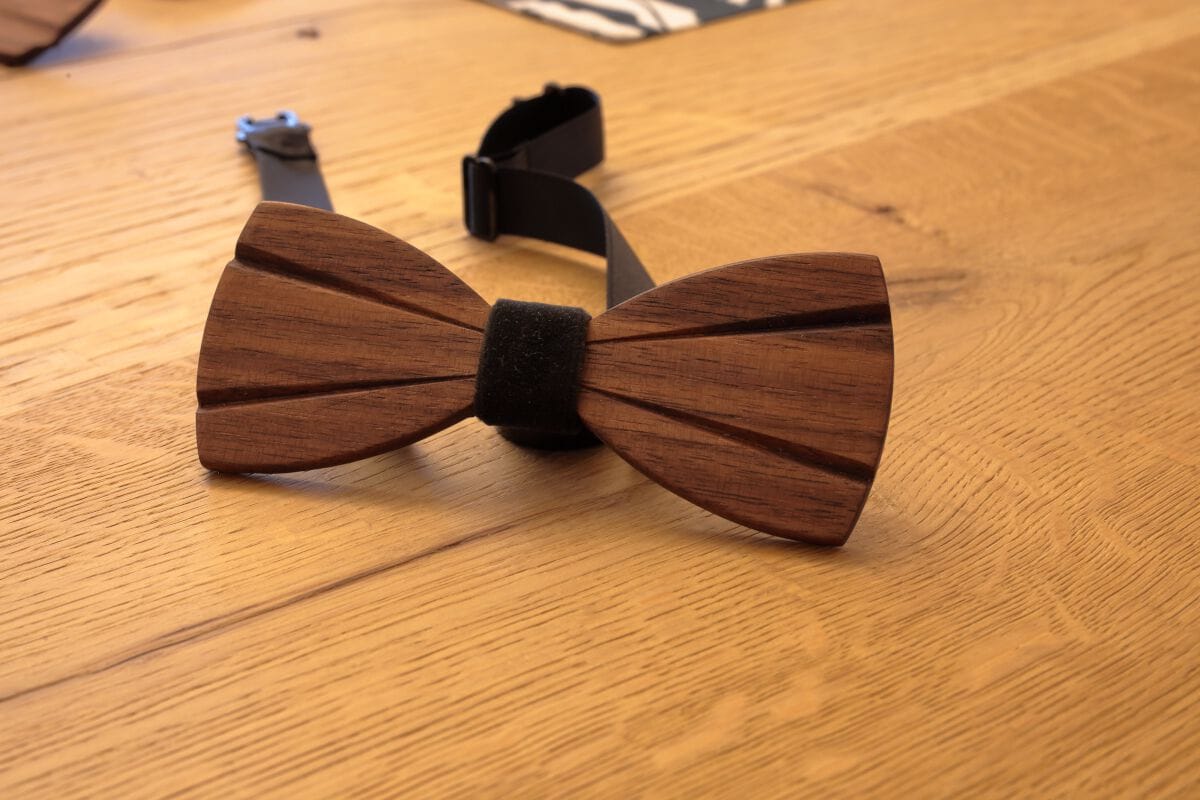 Галстук-бабочка из орехового дерева canaletto Deodara PAPILLON ARCH-00071976 - Вид №3