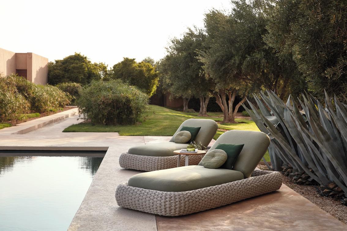 MNST553 Лежак веревка 45мм антрацит Manutti Kobo - Вид №6