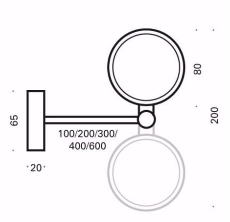 Top Light Настенный светильник из металла Puk side sun-id-1376577 - Вид №2