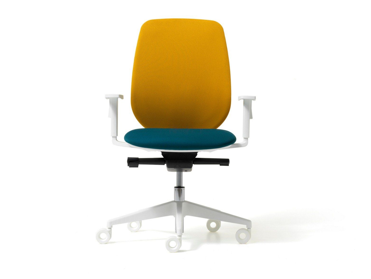 5 спиц подлокотник ткань регулируемая высота операционный стул офис Diemme Кожа ARCH-00051264 - Вид №22