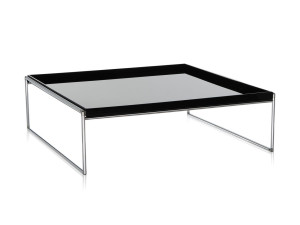 Квадратный стол из ПММА и стали