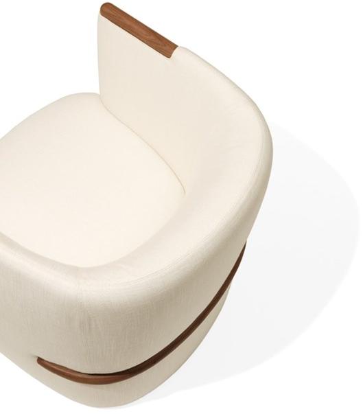 Giorgetti Кресло с обивкой из ткани с подлокотниками sun-id-1365920 - Вид №2