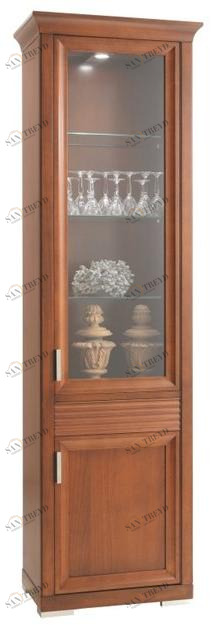 SELVA Комод вишневый со встроенной подсветкой Luna 7233