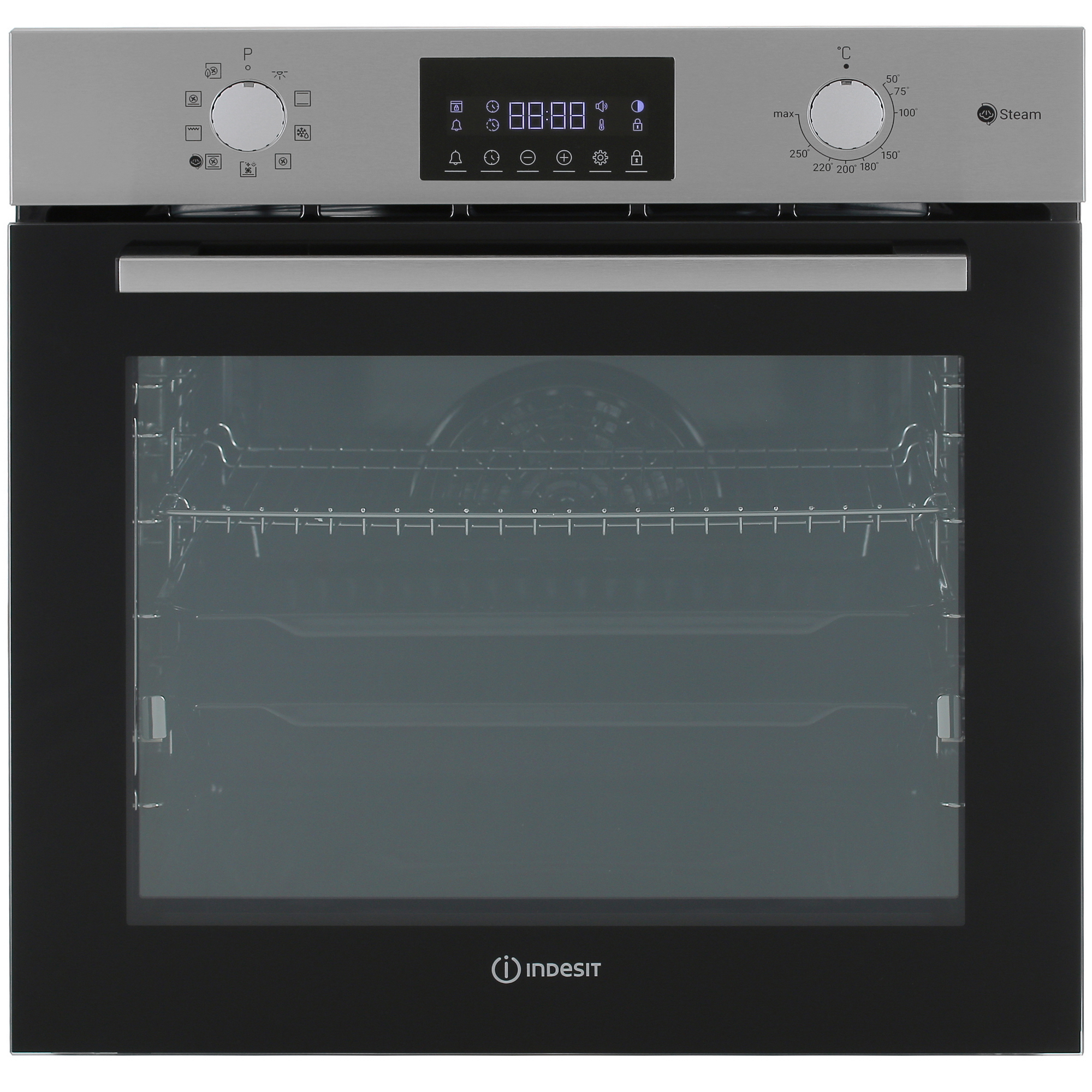 9100985 Электрический духовой шкаф Indesit IFSE 3841 J IX серебристый STDN-0128400