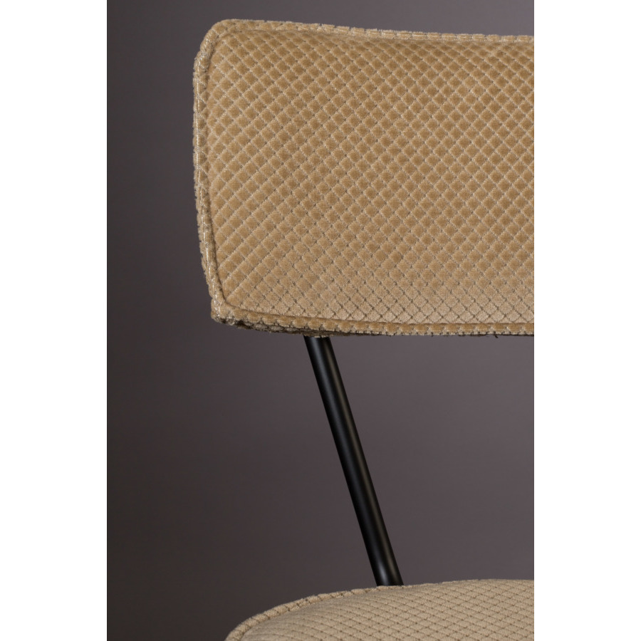 Стул Melonie бежевый Dutchbone 1100346 - Вид №6