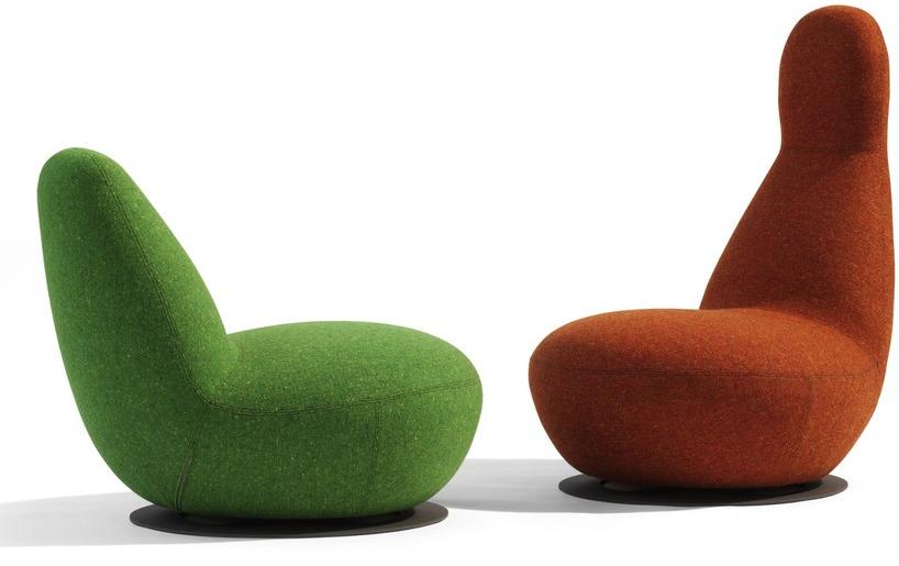 Blå Station Вращающееся кресло с обивкой Oppo O52 Bla Station - Вид №5