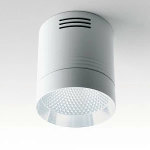 Спот настенно-потолочный светодиодный накладной 10,5 см белый с хром кольцом 4000K AL521 32467 FERON  00-3955675 Белый