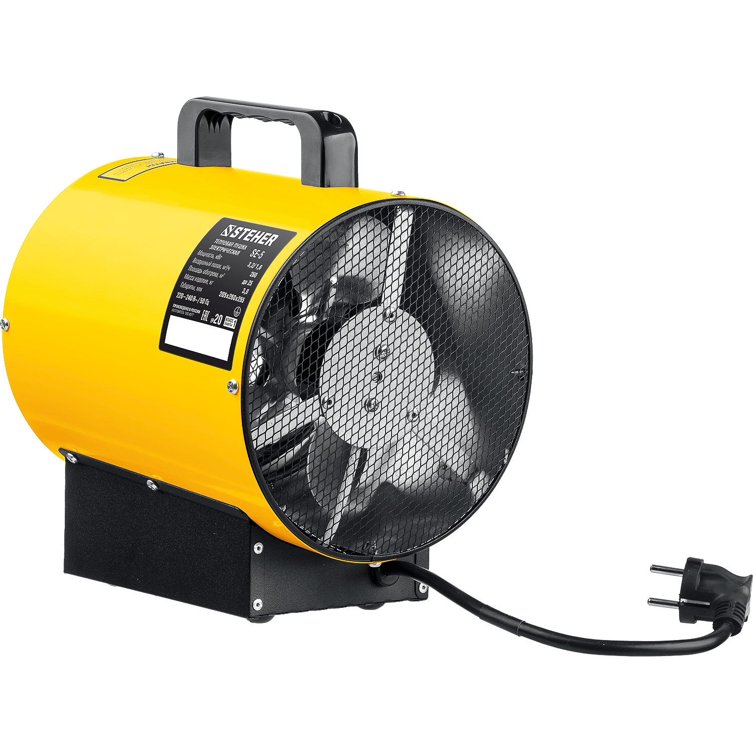 9107848 Тепловая пушка электрическая STEHER SE-5 STDN-0042244 - Вид №1