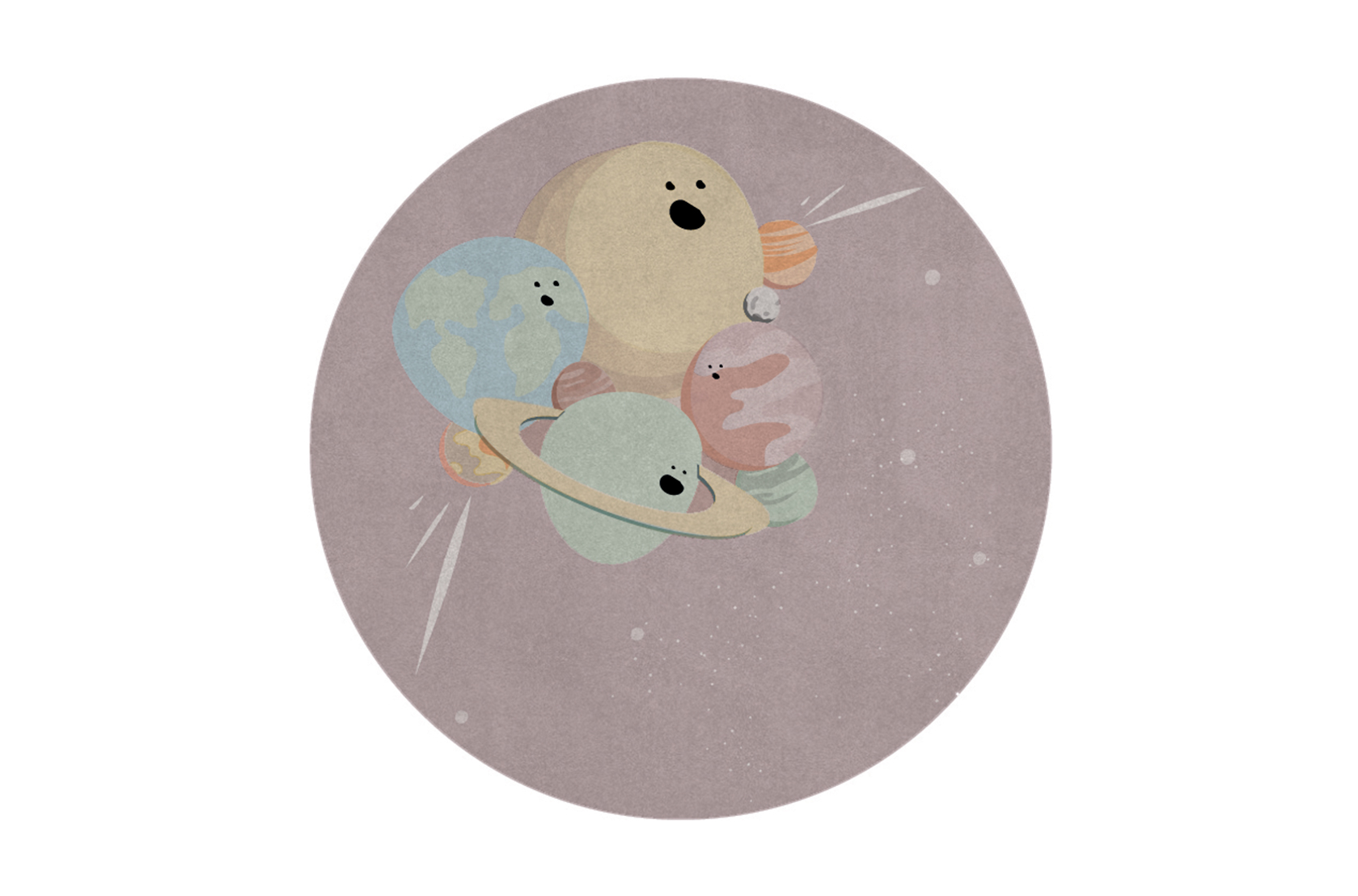 CIST10 Детские ковры IV Планеты Круга Circu  - Вид №4