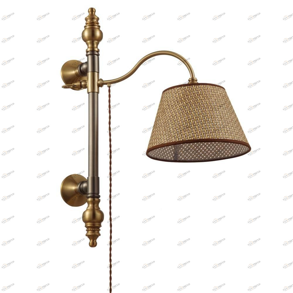 Бра Crystal Lux Bomb AP1 CRYSTAL LUX ПОД СТАРИНУ 078636 Коричневый 