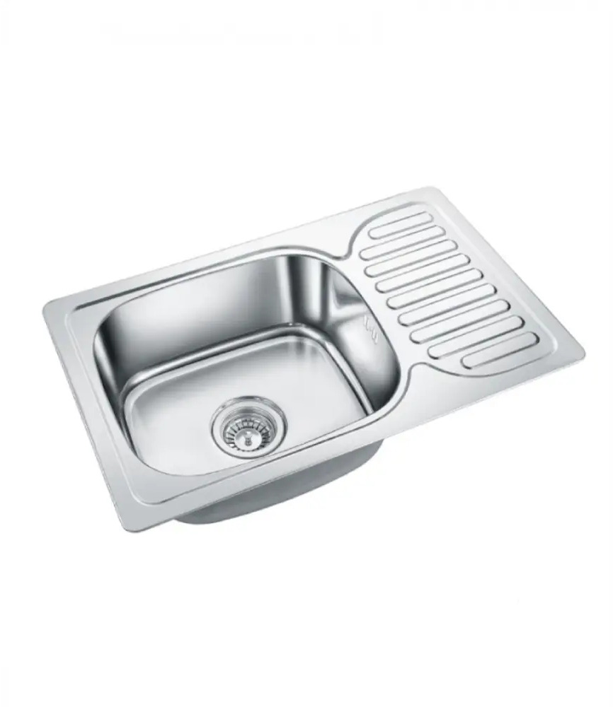 90741968 Врезная мойка Emar Steel 66x40x18 см сталь цвет хром STLM-0363887