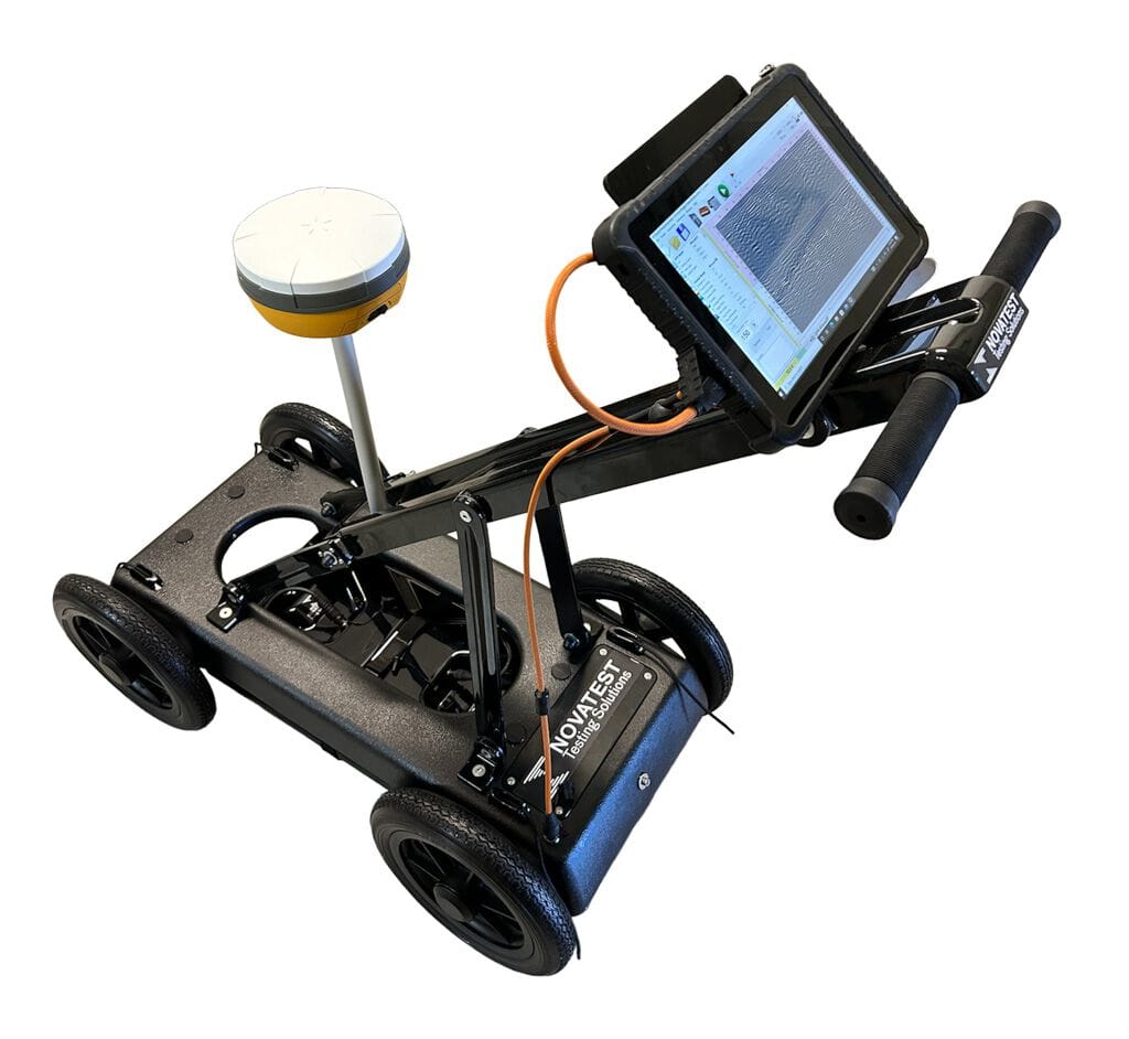 Одночастотные и многочастотные антенны georadar NOVATEST мониторинг и сбор данных, горные породы и недра, георадарные исследования ARCH-00064605 - Вид №5