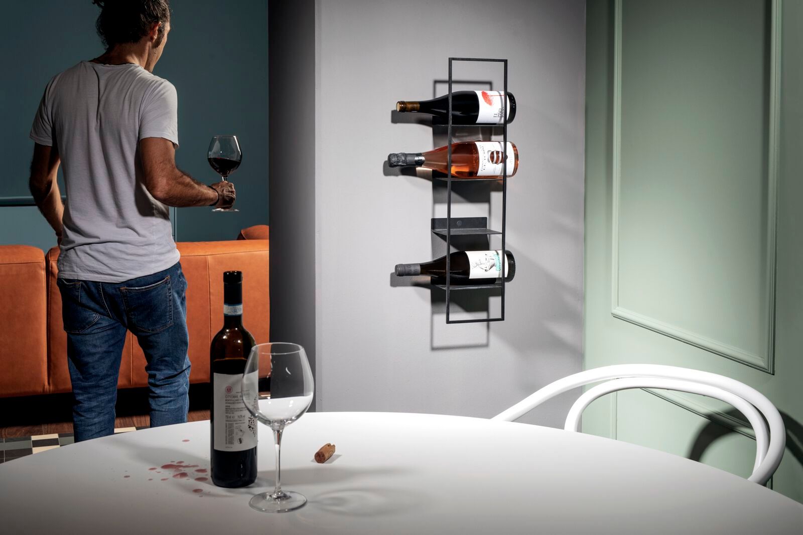 Железная настенная полка Ripa Fil di Iron ARCH-00141618 - Вид №3