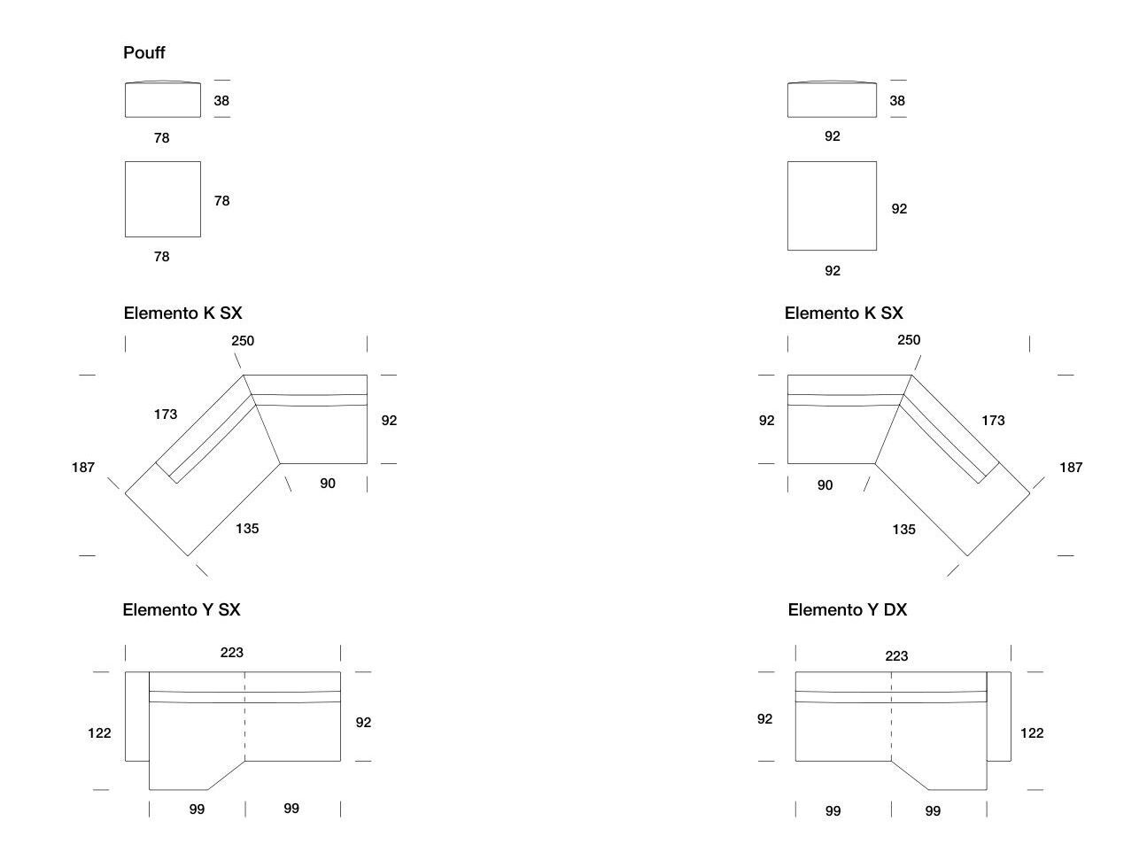 Модульный диван Former In Italia Стив ARCH-00038536 - Вид №6