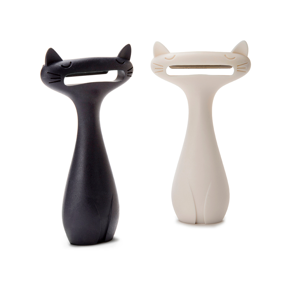 PE886 Пиллер для овощей catpeeler черный Peleg Design  - Вид №1