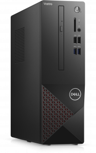 3681-2628 vostro 3681 sff intel core i3 10100(3.6ghz)/8 gb/ssd 256 gb+1tb(7.2k)/uhd 630/bt/wifi/mcr/1y nbd/black/w10pro Dell