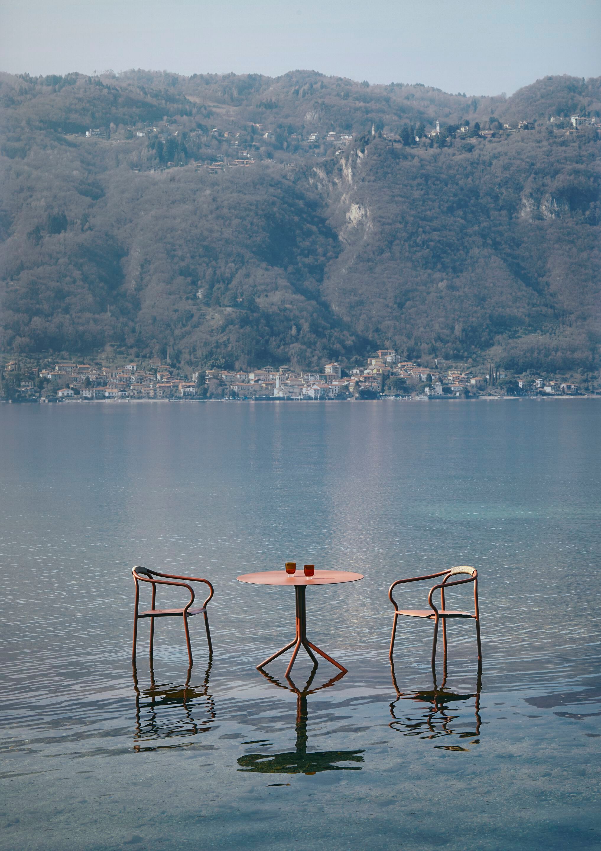 Алюминиевый садовый стул с подлокотниками Unopiù Salò ARCH-00071803 - Вид №6