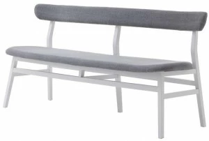 Gervasoni Скамья со спинкой, обитая тканью Brick