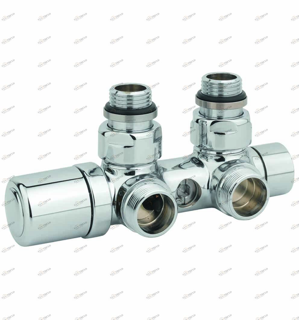 Carlo Poletti V42110ESB Tермостатический прямой кран для железной трубы 