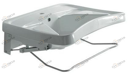 Подвесная раковина настенная овальная Galassia  белая sun-id-1347950