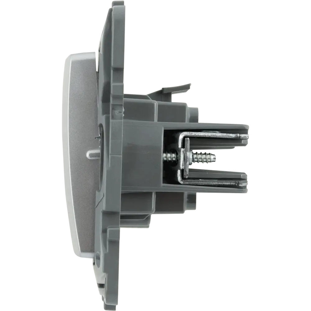 Выключатель Legrand Etika одноклавишный в алюминиевом исполнении 82201606 STLM-0021867 - Вид №4