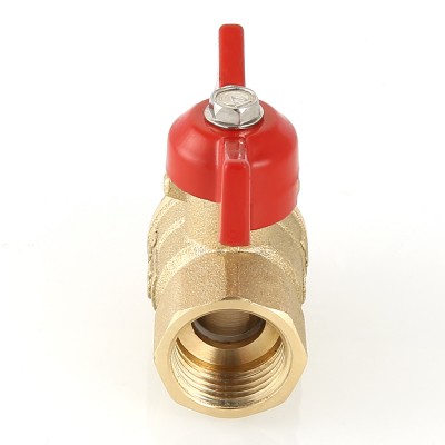 VT.123.G.04 Кран шаровой «СТАНДАРТ» с ручкой-бабочкой и внутренней–наружной резьбой Valtec 1/2"  - Вид №6