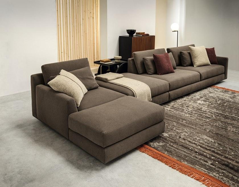 Casamania & Horm Модульный диван со съемным чехлом из ткани или кожи Ellington sun-id-1450493 - Вид №6