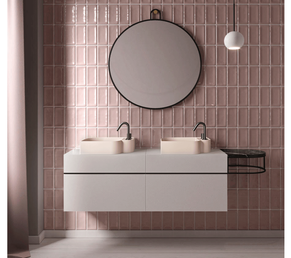 com_EXLAVNOU/LP Накладная раковина на столешницу  прямоугольная Ex.T Nouveau - Вид №4