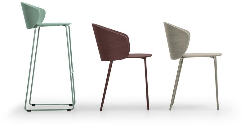 True Design Высокий штабелируемый табурет из стали и салазок Not wood Nt7505 - Вид №6