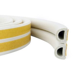 90782266 Уплотнитель 9х8мм 10м белый STLM-0379980 PRAKTISCHE HOME