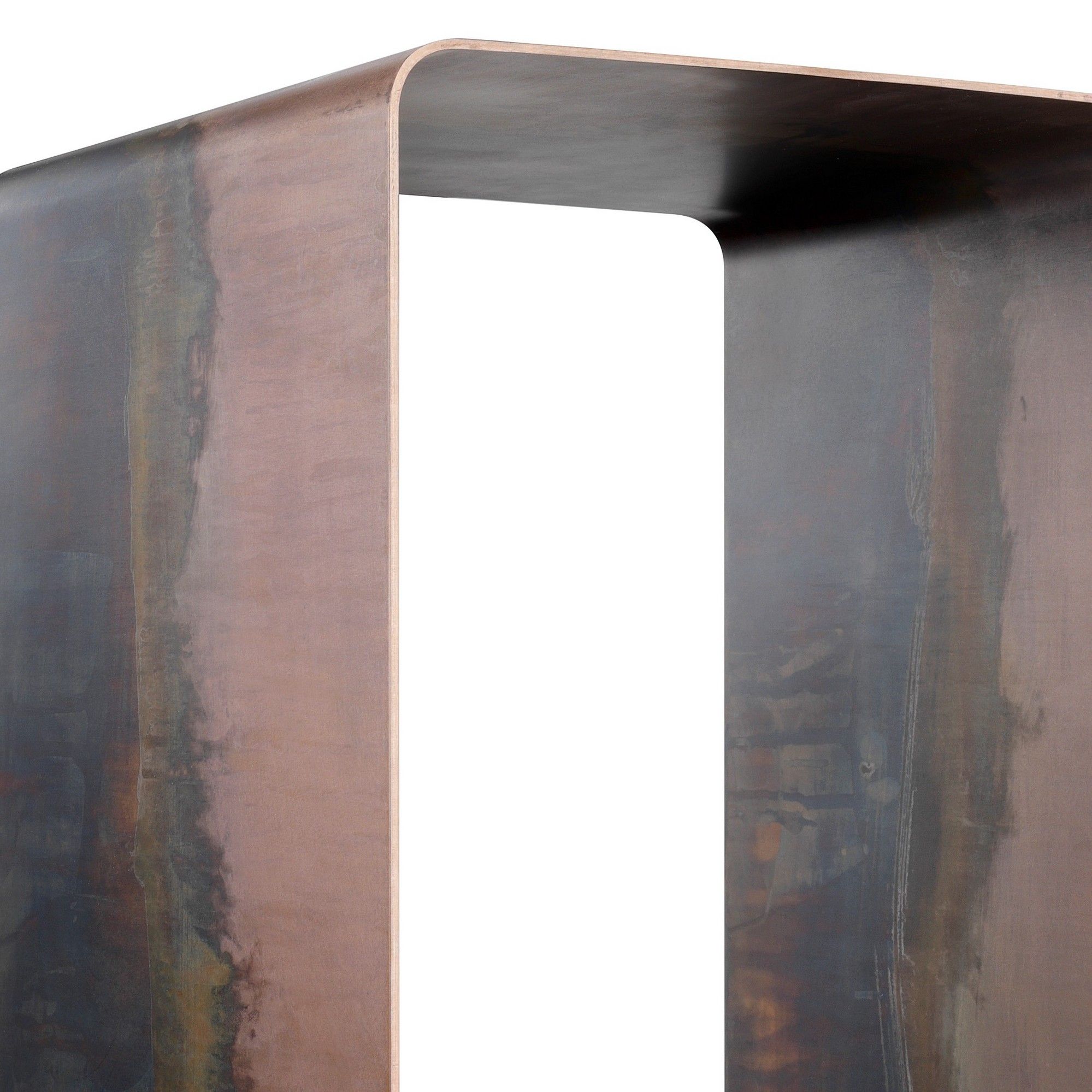 Железный книжный шкаф / журнальный столик Lusent35 параллелепипеды ARCH-00042269 - Вид №1