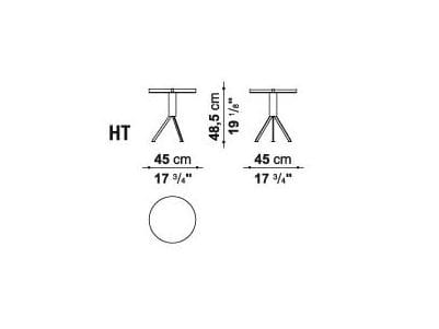 Журнальный столик B&B Italia Outdoor Husk ARCH-00031910 - Вид №2