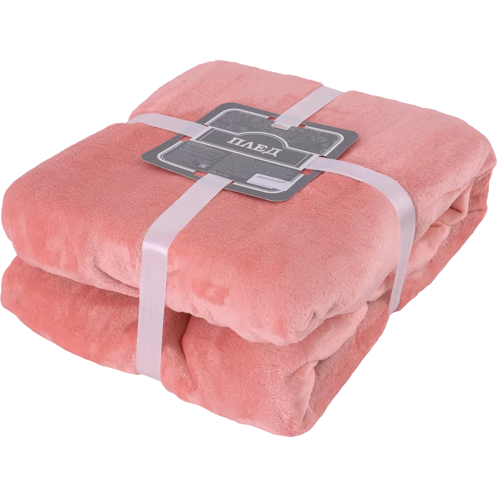 Плед, 180х200 см, фланель, цвет розовый BELEZZA STLM-2129590 - Вид №3