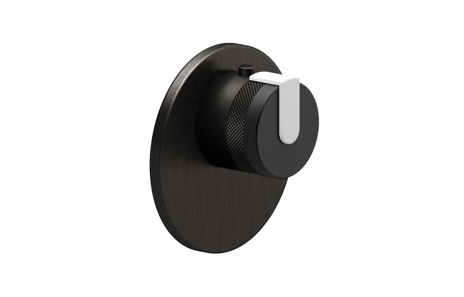 E-8027-R1MBKE-L1WT-BOX-T Термостатический переключатель 3/4-Внешняя часть GRAFF MOD+