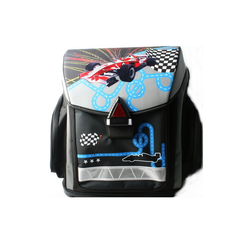11005/A/2B Ранец школьный 35 x 32 x 16 см СПОРТИВНАЯ МАШИНА ACTION! 